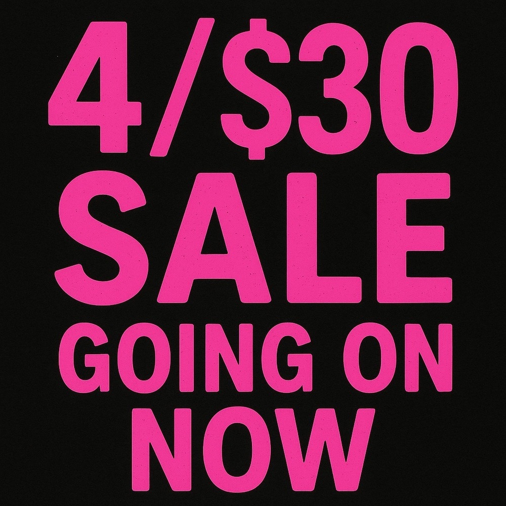 Sale Four For Thirty